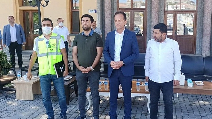 Elazığ Tren Garı Altgeçit Projesi için yer teslimi yapıldı