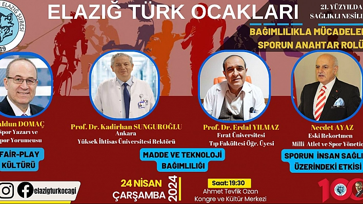 Elazığ Türk Ocağı 21. Yüzyılda Çocuklarımızın Geleceği  Paneli Düzenleyecek