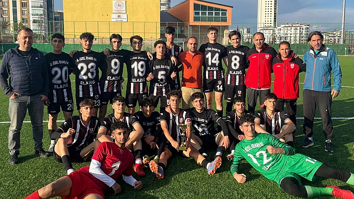 Elazığ U-17 Ligi'nin Şampiyonu Özel İdarespor