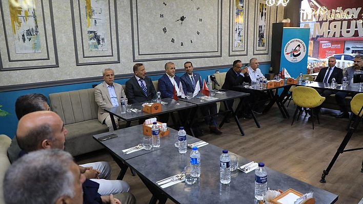 Elazığ Valisi Hatipoğlu, ELSAD'ın konuğu oldu