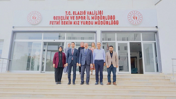 Elazığ Valisi Toraman, GSB Elazığ Yurtlarını Gezdi