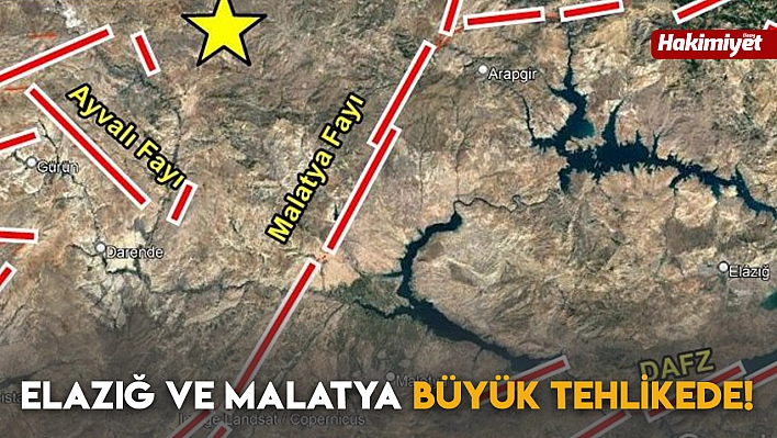 Elazığ ve Malatya Büyük Tehlikede!