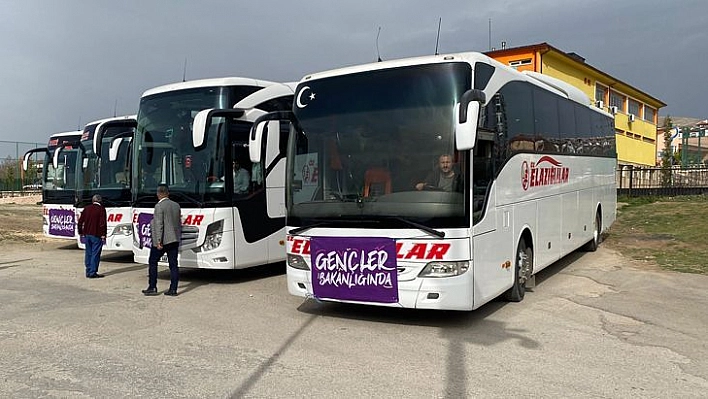 Elazığlı gençler Ankara yolcusu