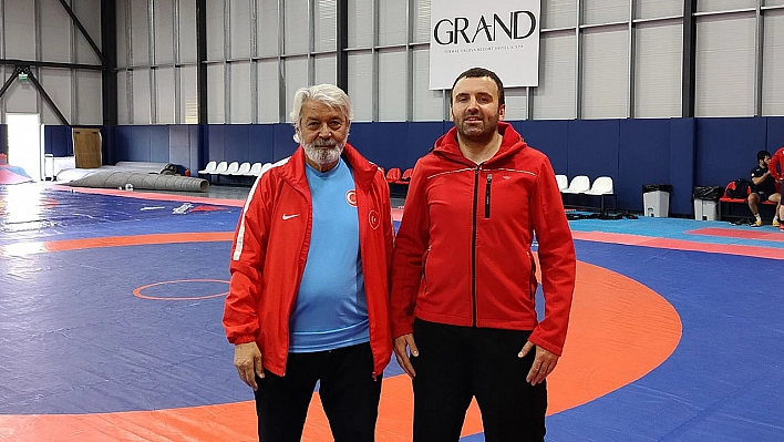 Elazığlı güreşçi Demirhan Tuna, olimpiyat hedefi için Japonya'da