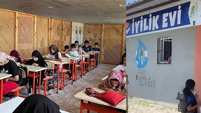 Elazığlı Muhtardan Örnek Proje: 'İyilik Evi'yle çocuklara umut oldu