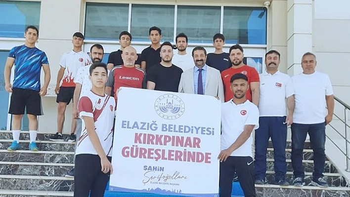 Elazığlı pehlivanlar Kırkpınar'a gidiyor