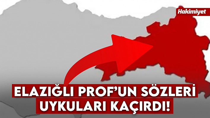 Elazığlı Prof'un Sözleri Uykuları Kaçırdı, 7'nin üzerinde deprem bekleniyor…