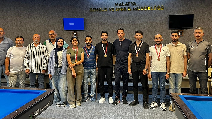 Elazığlı Sporcudan Bilardo Turnuvasında gururlandıran başarı
