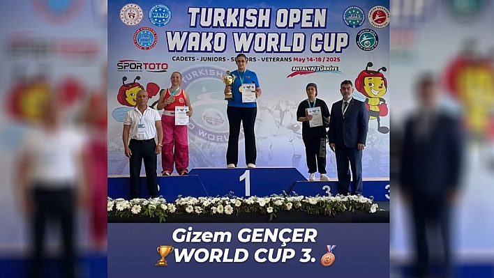 Elazığlı Sporculardan Dünya Kupası'nda Büyük Başarı