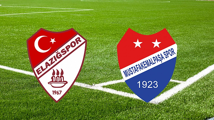 Elazığspor 1923 Mustafa Kemal Paşa spor Canlı Anlatım