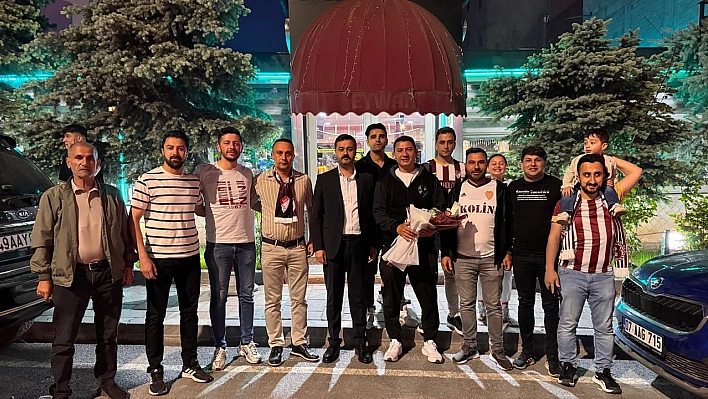 Elazığspor'a Van deplasmanı yolunda moral desteği