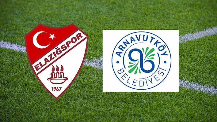 Elazığspor - Arnavutköy Belediyespor Karşılaşması Canlı Anlatım