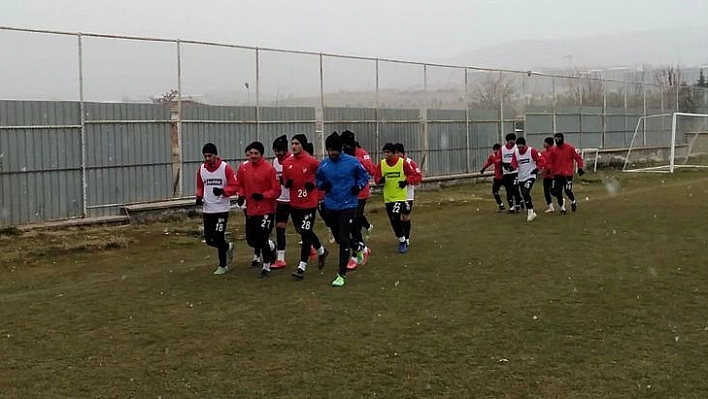 Elazığspor'dan tek çalışma