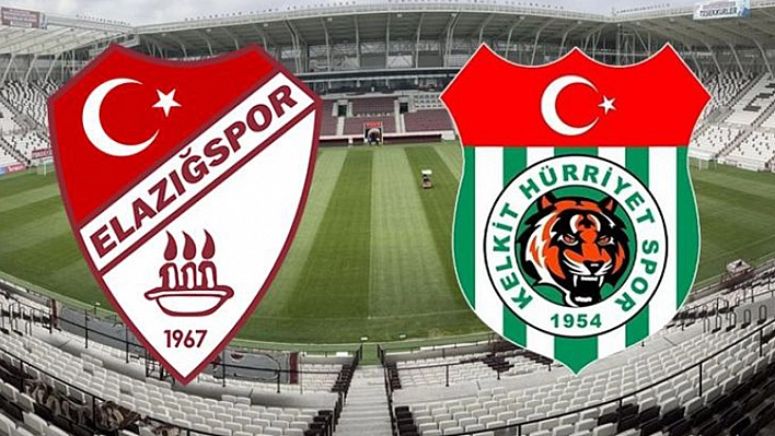 Elazığspor- Kelkit Hürriyetspor Maçı Canlı Anlatım