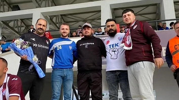 Elazığspor taraftarına anlamlı jest