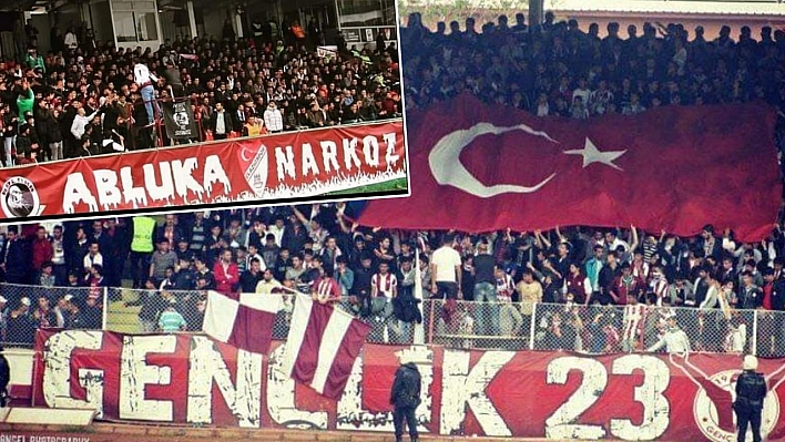 Elazığspor tribünleri tek ses, tek yürek!