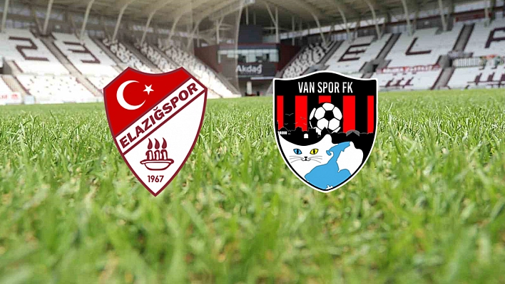 Elazığspor - Vanspor FK maçı canlı anlatım