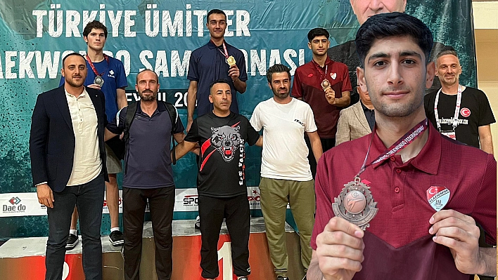 Emirhan Okşan Taekwondo Türkiye üçüncüsü