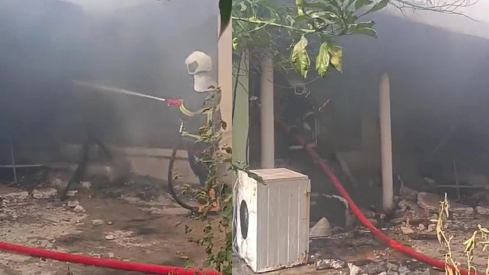 Engelli yaşlı kadın, yangında hayatını kaybetti