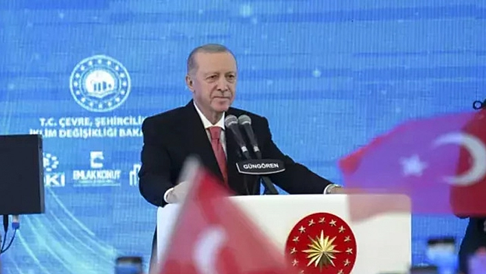 Erdoğan'dan dikkat çeken mesaj: 'Bizim için Milli güvenlik meselesi'