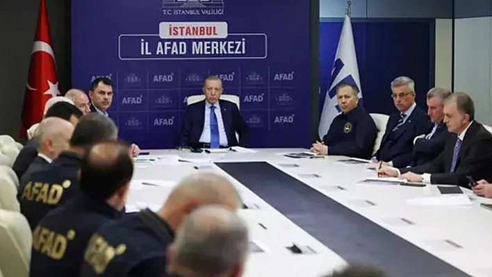 Erdoğan deprem sonrası toplanan kriz masasında bu talimatı vermiş