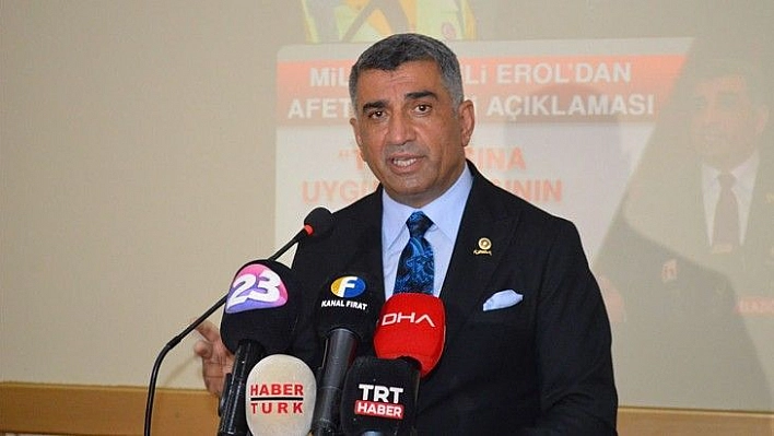Erol: 'Dönün, Elazığ'a Bakın'