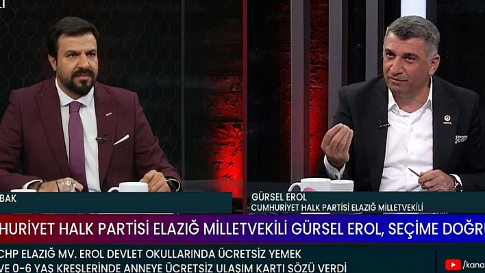 Erol: Elazığ'ın Ağabeyi Olacağım