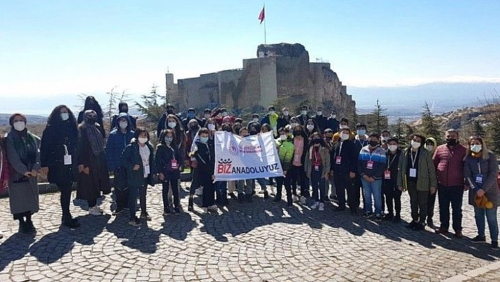 Erzincanlı gençler, Elazığ'ı gezdi