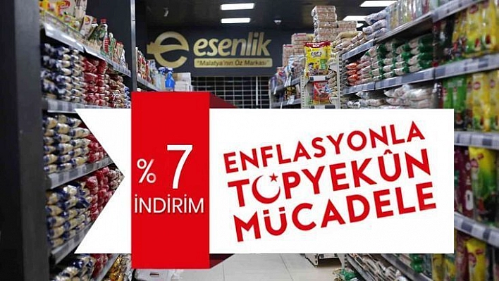 Esenlik marketlerde KDV indirimi başladı