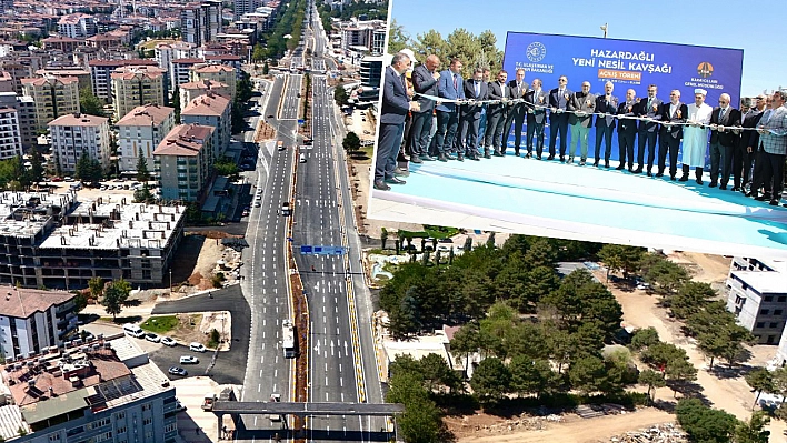 Estetik, ekonomik ve trafiği rahatlatan kavşak hizmete açıldı
