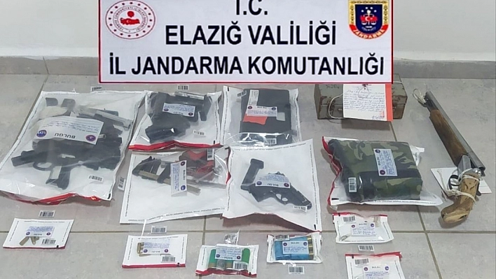 Evini silah atölyesine çeviren şüpheli yakalandı