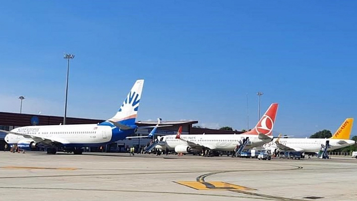 Eylül ayında Malatya Havalimanı'nda 75 bin 110 yolcuya hizmet verildi