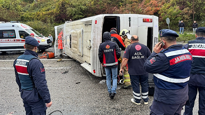 Feci kaza: 1 ölü, 19 yaralı
