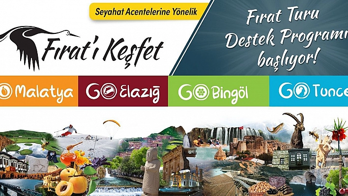 Fırat turu destek programı hayata geçti
