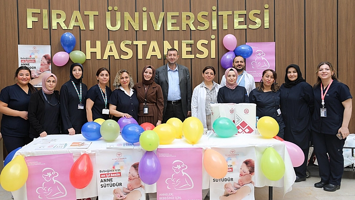 Fırat Üniversitesi'nde Emzirme Haftası etkinliği düzenlendi