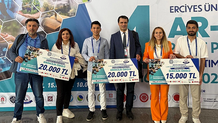 Fırat Üniversitesi'ne Ar-Ge Proje Pazarında 3 Ödül Birden