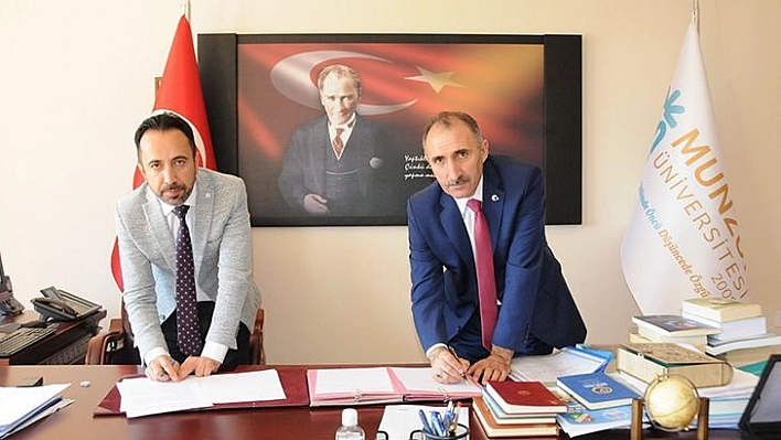 FÜ ile Munzur Üniversitesi Arasında Protokol İmzalandı