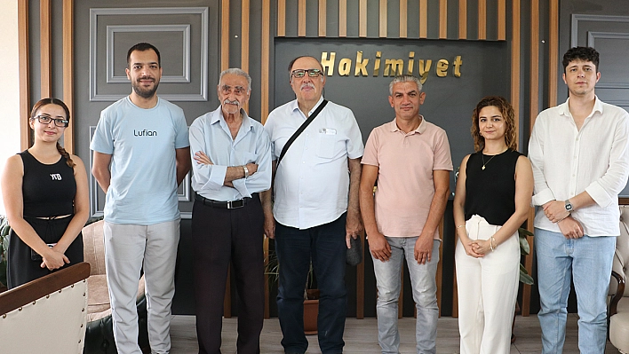 Gazetemizin çınarlarından ekibimizi mutlu eden ziyaret