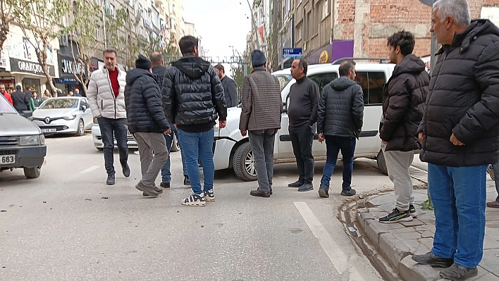 Gazi Caddesi'nde kaza!