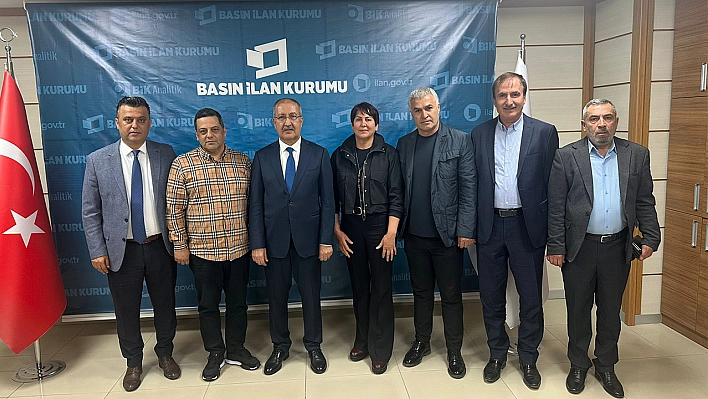 Genel müdür Erkılınç Malatya'da gazete ve İHS temsilcileri ile buluştu