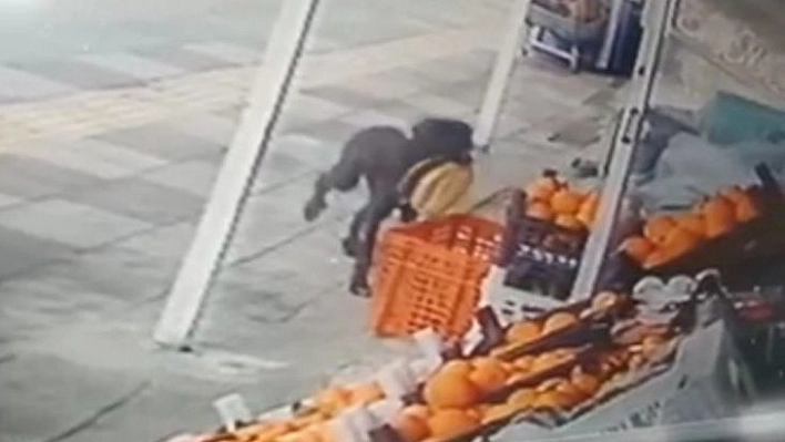 Gerçek güvenlik kamerasında ortaya çıktı