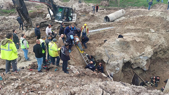 Göçük Altında Kalan 2 İşçi Hayatını Kaybetti