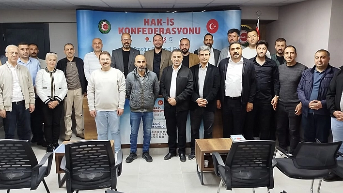 HAK-İŞ Elazığ'dan 1 Mayıs'ta Hem Sahada Hem Alanda Anlamlı Mesaj!