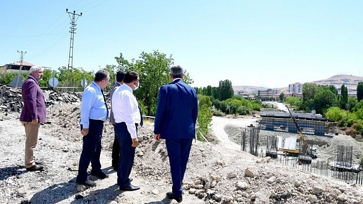 Hanımınçiftliği - Taştepe viyadüğünde hummalı çalışmalar sürüyor