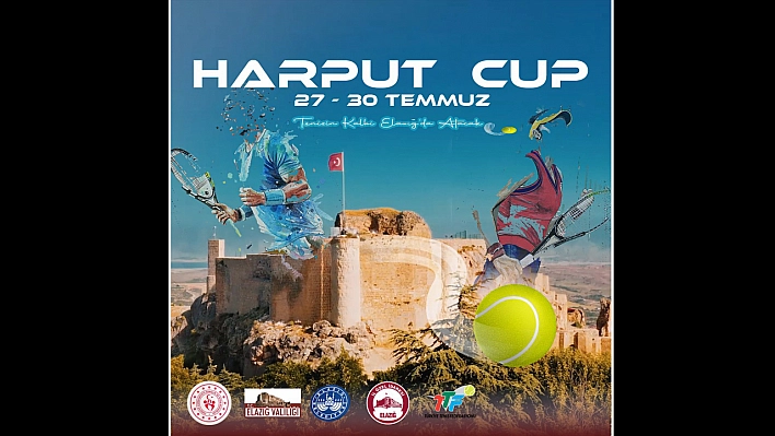 Harput Cup Tenis Turnuvası başlıyor