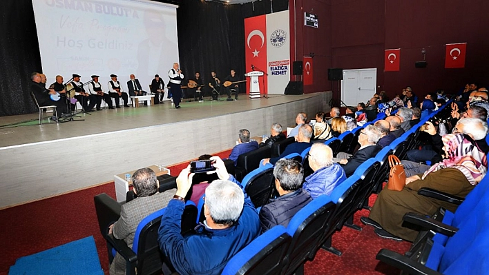 Harput Musikisinin Usta İsmi Osman Bulut'a Vefa Programı Düzenlendi