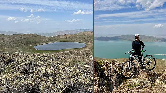 Hazarbaba Dağına bisikletle tırmandılar