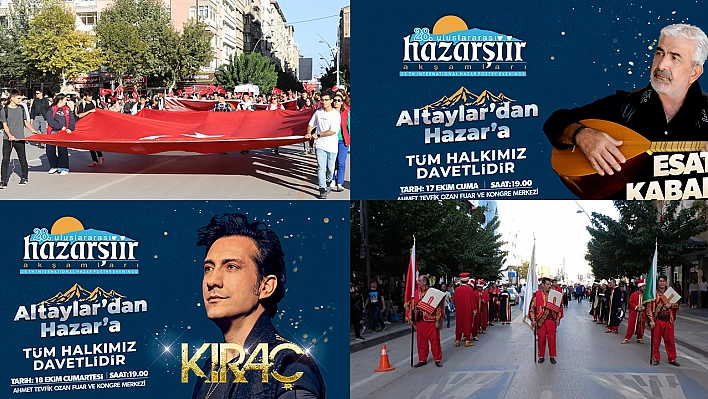 Hazar Şiir Akşamları başlıyor