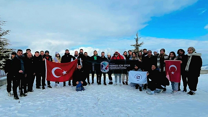 Hazarbaba dağı'nda unutulmaz trekking etkinliği