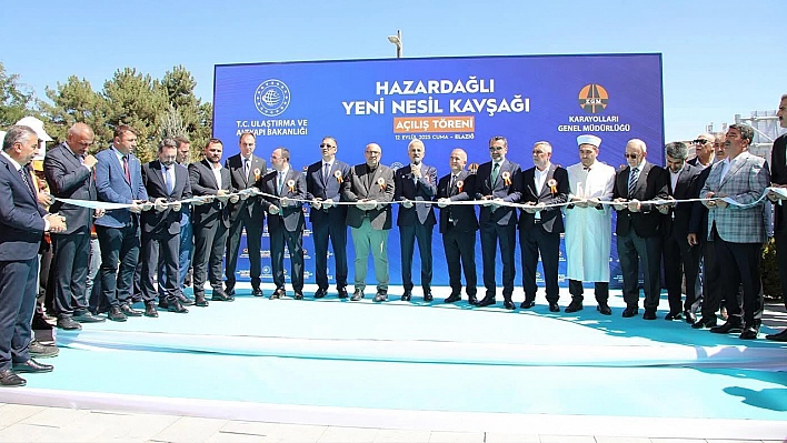 Hazardağlı Yeni Nesil Kavşağının Resmi Açılışı Gerçekleştirildi